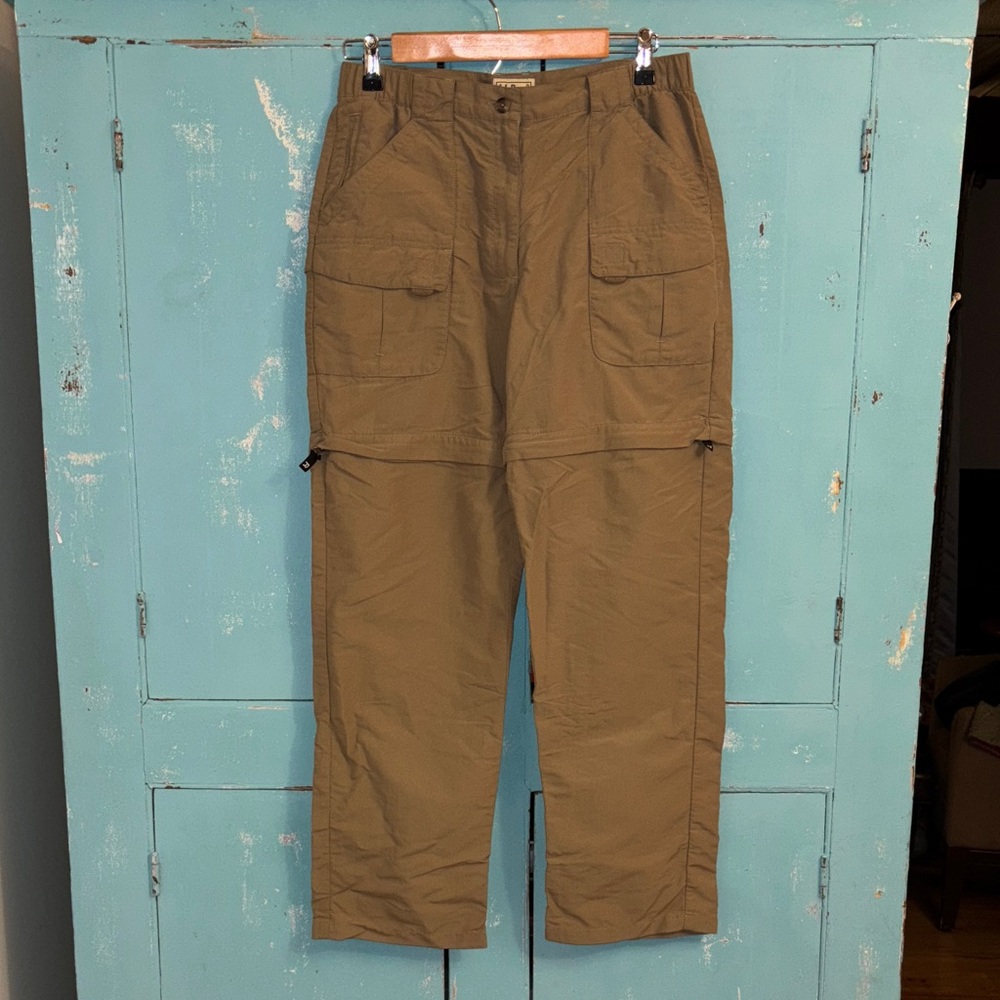 L.L. Bean Men's Water-Resistant Zip-Off Pants, Standard Fit